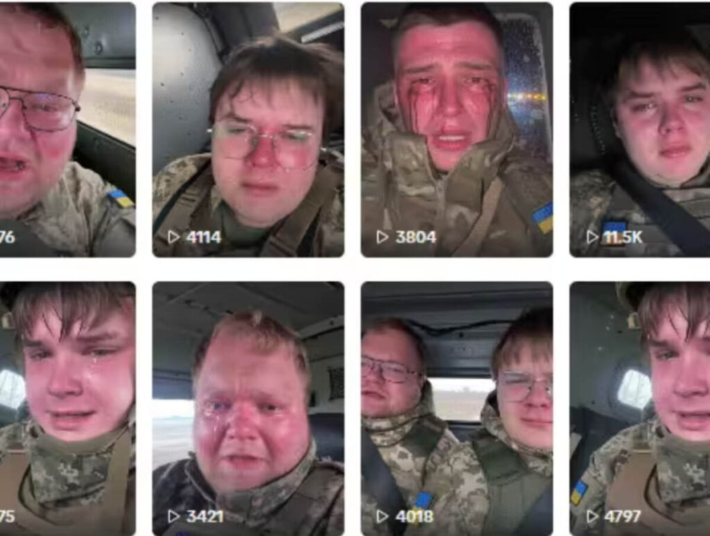Vidéos truquées sur la « reddition de soldats ukrainiens » : la Russie exploite l’intelligence artificielle à des fins de désinformation / TikTok