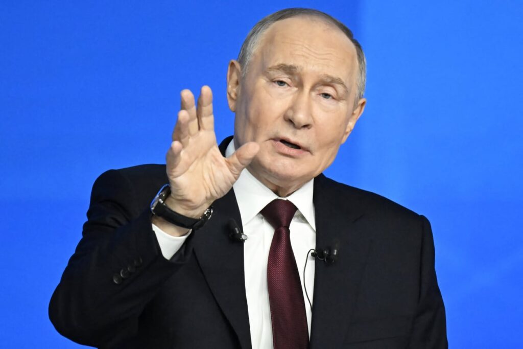 “Ils provoqueront l’effondrement de la Russie” : Poutine attaque frontalement les Européens / NBC News