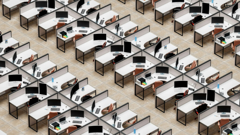 Bureaux vides en masse : les entreprises fuient les zones mal desservies / LVSL