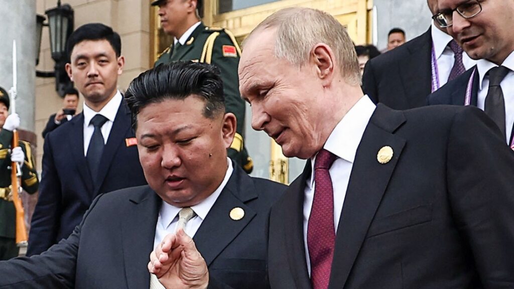 Kim Jong-un renforce son soutien total à la guerre russe / RTL Info