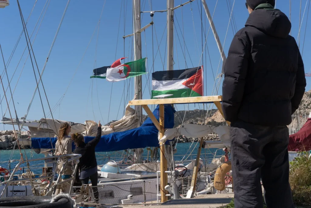 Marseille : des bateaux français en route vers Gaza malgré les risques / l'Humanité
