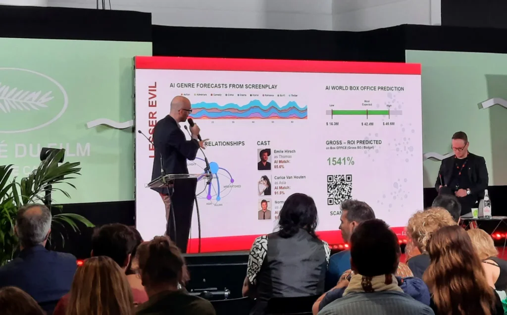 À Cannes, l’intelligence artificielle divise le monde du cinéma / Radio France