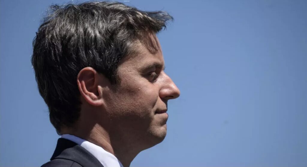 Gabriel Attal entre officiellement dans la course présidentielle en France / AFP