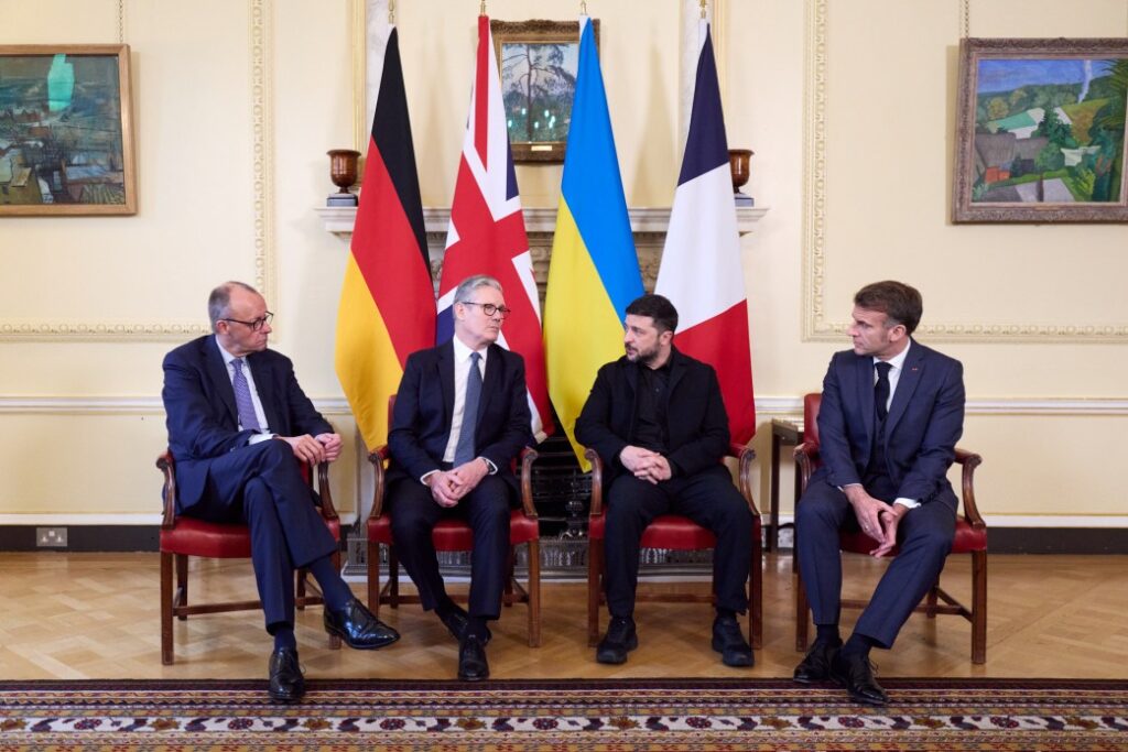 France, Allemagne et Royaume-Uni renforcent leur engagement auprès de Kyiv / President.gouv.ua