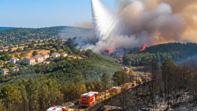 Un incendie mobilise plus de 200 pompiers dans la Montagne Noire après douze hectares brûlés dans le Tarn / InfoRadar