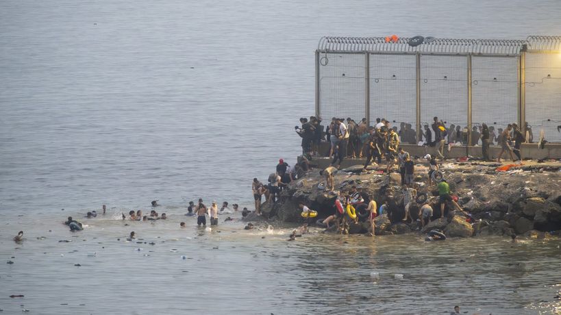 L'Union européenne réagit après la crise migratoire à Ceuta et le retour de milliers de migrants au Maroc / TF1 Info