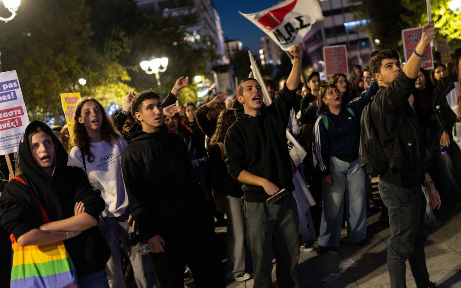 En Grèce, les étudiants préparent de nouvelles manifestations contre le coût élevé des logements et les difficultés du système éducatif / Reuters