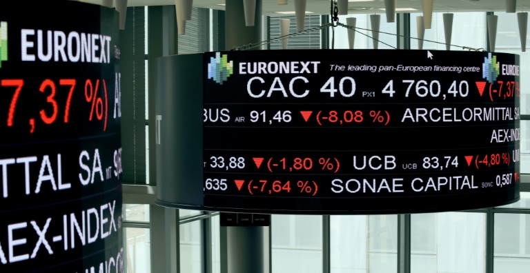 La dette française fait trembler les marchés et entraîne une nouvelle baisse de la Bourse de Paris / Bourse Direct